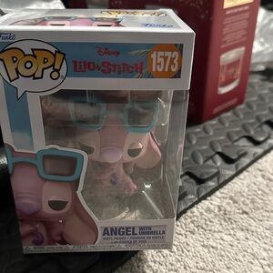 Funko Pop! Lilo & Stitch Angel with Umbrella - Pink and Blue